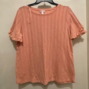 Lauren Conrad Ruffle Sleeved Top